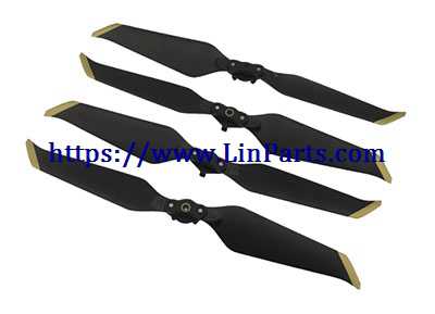 LinParts.com - DJI Mavic 2 Drone Spare Parts: Gold edge propeller - Click Image to Close