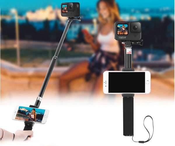 Gopro HERO7 Camera spare parts: Extension rod+Phone holder