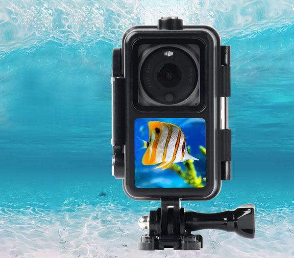 LinParts.com - DJI Osmo Action 2 spare parts: Black King Kong Waterproof Case - Click Image to Close