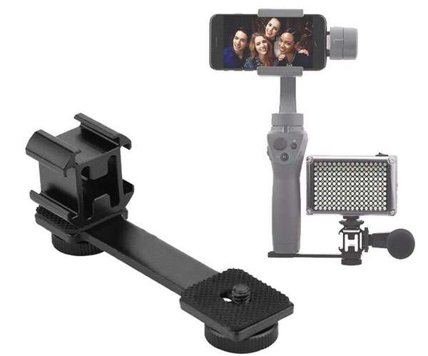 DJI Osmo OM 4 spare parts: Fill light/microphone extension bracket