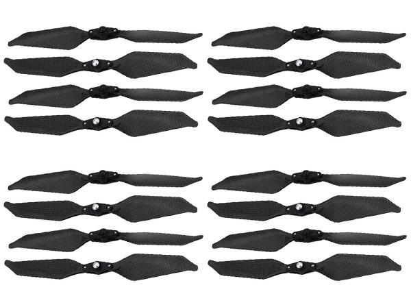 LinParts.com - DJI Phantom 3 Drone Spare Parts: 9455 two-blade noise reduction propeller carbon fiber propeller 4set