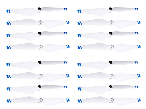 LinParts.com - DJI Phantom 3 Drone Spare Parts: 9450 self-locking propeller Blue 4set