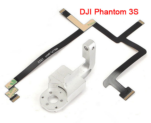 LinParts.com - DJI Phantom 3S Drone Spare Parts: Upper bracket + cable - Click Image to Close