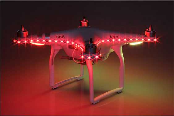 LinParts.com - DJI Phantom 3 Drone Spare Parts: Decorative LED lights - Click Image to Close