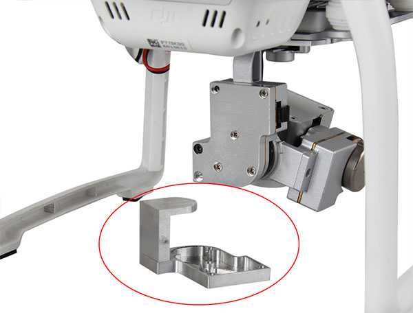 LinParts.com - DJI Phantom 3 Drone Spare Parts: Aluminum Lens Hood - Click Image to Close