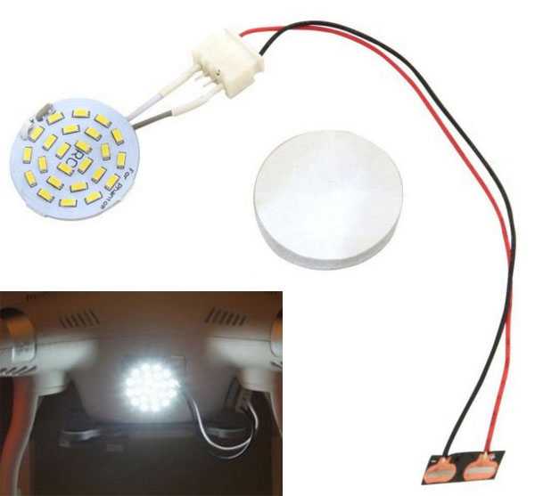 LinParts.com - DJI Phantom 3 Drone Spare Parts: Headlamp LED night lights