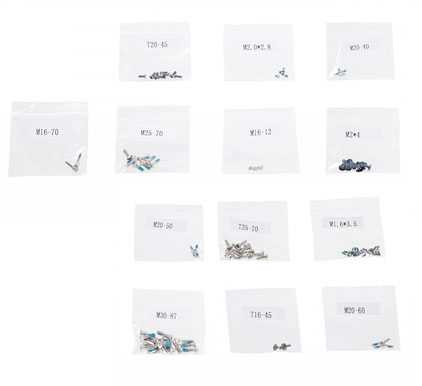 LinParts.com - DJI Phantom 4 Drone Spare Parts: Screws pack set