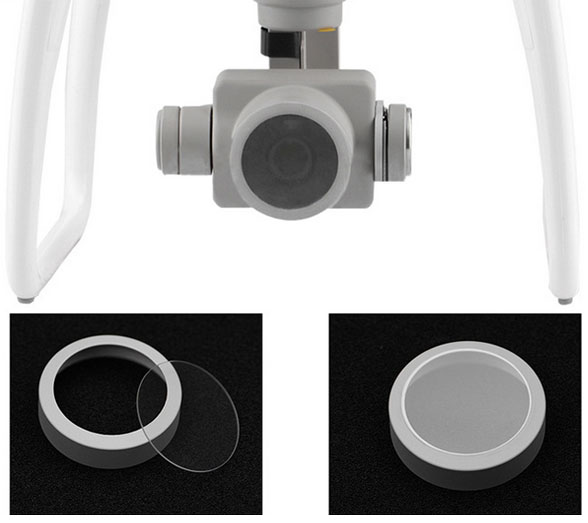 LinParts.com - DJI Phantom 4 Pro Drone Spare Parts: Phantom 4 Pro Mirror ring + Lens - Click Image to Close