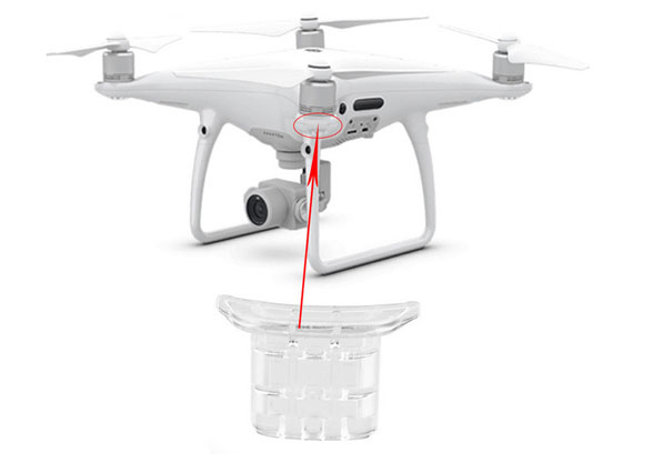 LinParts.com - DJI Phantom 4 / 4 Pro Drone spare parts: Protective plug - Click Image to Close