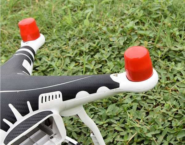 LinParts.com - DJI Phantom 2 Drone Spare Parts: Motor transparent protective cover 4pcs
