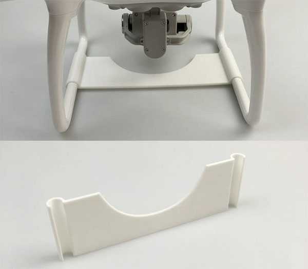 LinParts.com - DJI Phantom 4 Drone Spare Parts: Camera protection board - Click Image to Close