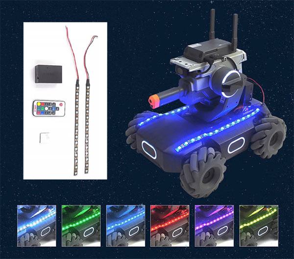 LinParts.com - DJI RoboMaster S1 Spare parts: Racecourse Lamp with LED Lamp Waterproof Luminous Night Glow Colorful Light