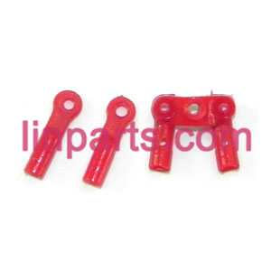 LinParts.com - Feixuan Fei Lun RC Helicopter FX028 FX028B Spare Parts: fixed set of support bar+decorative set - Click Image to Close