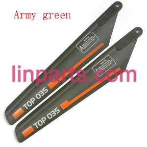 Feixuan Fei Lun RC Helicopter FX060 FX060B Spare Parts: main blades(Army green)