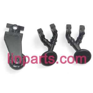 LinParts.com - Feixuan Fei Lun RC Helicopter FX060 FX060B Spare Parts: landing skid wheel set