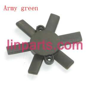 LinParts.com - Feixuan Fei Lun RC Helicopter FX060 FX060B Spare Parts: tail decorative set（Army green） - Click Image to Close