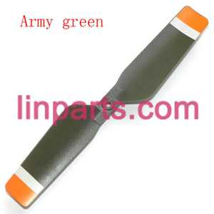 LinParts.com - Feixuan Fei Lun RC Helicopter FX060 FX060B Spare Parts: tail blade(Army green)