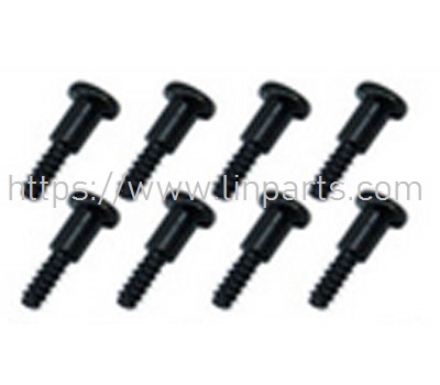 LinParts.com - FeiYue FY03 RC Car Spare Parts: W12076 hex socket T-head tapping screw TB4.0*14