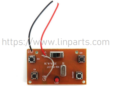 LinParts.com - Flytec V005 Crocodile RC Boat Spare Parts: V002-12 Remote Control Circuit Board