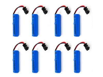 LinParts.com - Flytec V005 Crocodile RC Boat Spare Parts: V002-08 3.7V 500mAh battery 8pcs