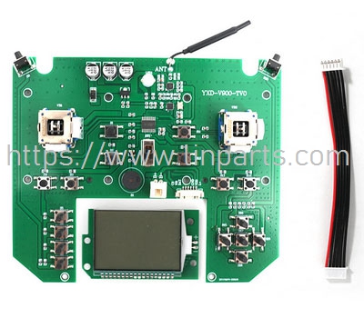 LinParts.com - Flytec V020 RC Boat Spare Parts: V900-03 Remote Control Board