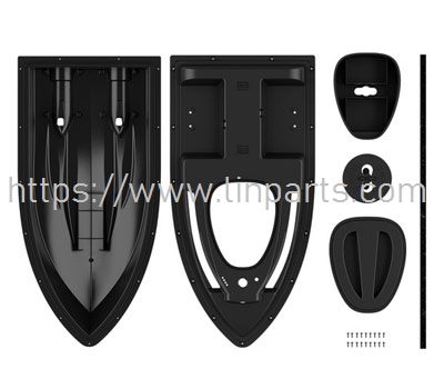 LinParts.com - Flytec V900 RC Boat Spare Parts: V700-09 shell