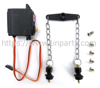 LinParts.com - Flytec V900 RC Boat Spare Parts: 2011-5-217 steering engine Unit Hardware