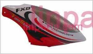 LinParts.com - FXD A68690 Spare Parts: Head cover\Canopy(red Soft dough) - Click Image to Close