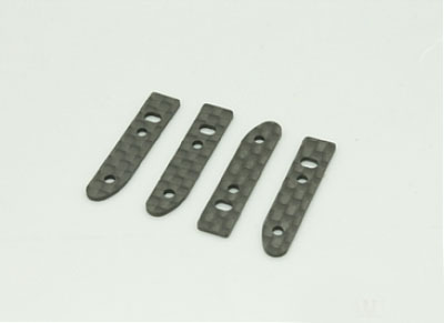 LinParts.com - GAUI X3 RC Helicopter Spare Parts: 216255 carbon fiber cabin cover fixing piece 4pcs - Click Image to Close