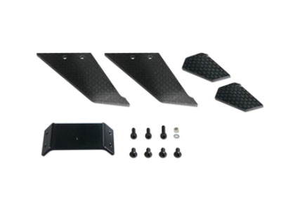 LinParts.com - GAUI X3 RC Helicopter Spare Parts: CNC carbon fiber tripod set (applicable to 034601) 034212