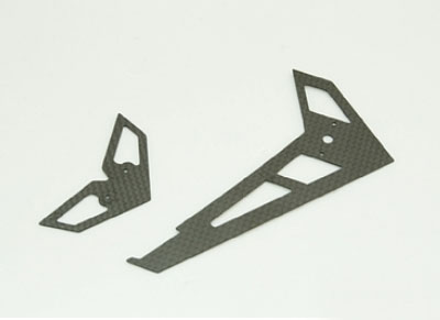 LinParts.com - GAUI X3 RC Helicopter Spare Parts: Carbon fiber tail group 216254