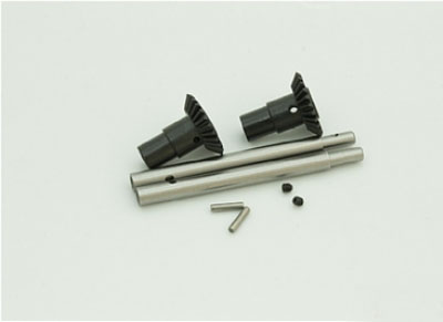 LinParts.com - GAUI X3 RC Helicopter Spare Parts: 216185 X3 tail shaft with bevel gear set 2pcs