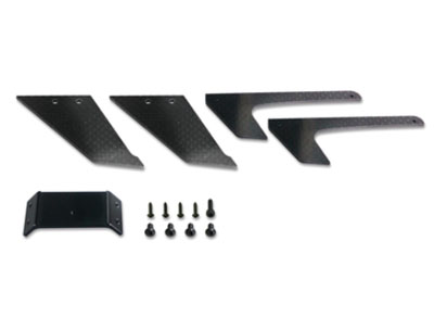 LinParts.com - GAUI X3 RC Helicopter Spare Parts: CNC carbon fiber tripod set 034210 (applicable to 216129)