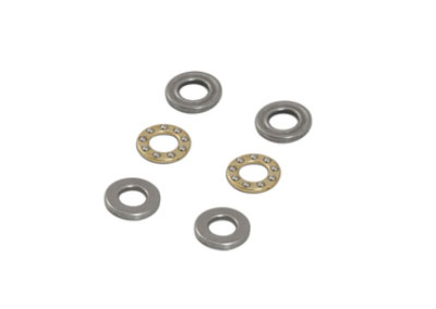 LinParts.com - GAUI X3 RC Helicopter Spare Parts: 805102 (5x10x4) x2X7 tail rotor clamp X3 large rotor clamp thrust bearing