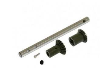 LinParts.com - GAUI X5 RC Helicopter Spare Parts: 208380 tail shaft with bevel gear set