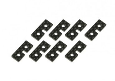 LinParts.com - GAUI X5 RC Helicopter Spare Parts: 208706 servo fixing plate (8pcs) for X5/NX7