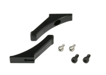 LinParts.com - GAUI X5 RC Helicopter Spare Parts: X4 II main rotor tiller assembly (electroplated black) 0A004.208504.213203.313034