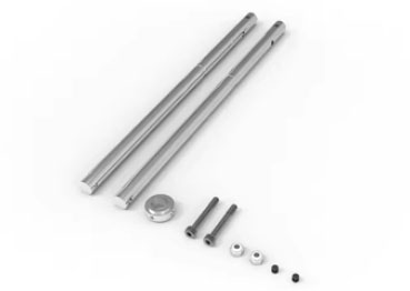 LinParts.com - GAUI X5 RC Helicopter Spare Parts: X5 V2 spindle (? 8/172mm) 052211 052212 2pcs