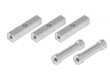 LinParts.com - GAUI X5 RC Helicopter Spare Parts: 208400 square aluminum column with 3mm through-hole and round aluminum column 
