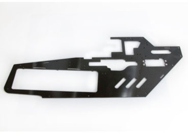 LinParts.com - GAUI X5 RC Helicopter Spare Parts: X5 V2 carbon fiber fuselage side plate (left 1.6mm) 054004