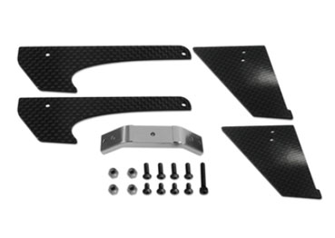 LinParts.com - GAUI X5 RC Helicopter Spare Parts: X5 carbon fiber tripod set 054603