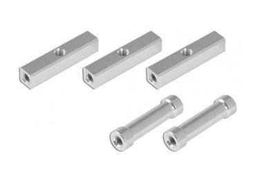 LinParts.com - GAUI X5 RC Helicopter Spare Parts: 208402 square aluminum column with 3mm tooth hole and round aluminum column