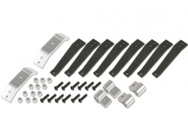 LinParts.com - GAUI X5 RC Helicopter Spare Parts: CNC carbon fiber tripod set 208373