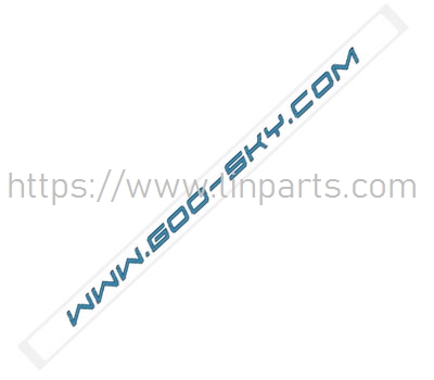 LinParts.com - GOOSKY RS4 RC Helicopter Spare Parts: Tailpipe group white