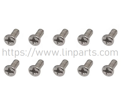 LinParts.com - GOOSKY RS4 RC Helicopter Spare Parts: M1.6*4 countersunk mechanical tooth screw