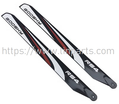 LinParts.com - GOOSKY RS4 RC Helicopter Spare Parts: 390MM carbon fiber main paddle black