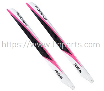 LinParts.com - GOOSKY RS4 RC Helicopter Spare Parts: 390MM carbon fiber main paddle red