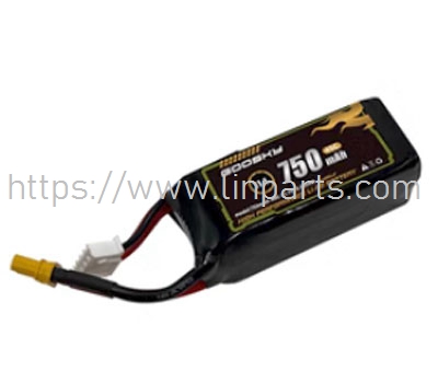 LinParts.com - GOOSKY S2 RC Helicopter Spare Parts: 11.1V 750mAh battery 1pcs