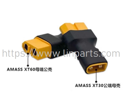 LinParts.com - GOOSKY S2 RC Helicopter Spare Parts: AMASS XT30 to XT60 adapter