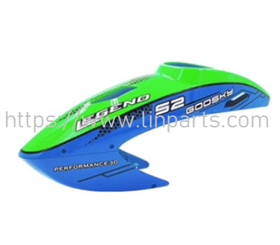 LinParts.com - GOOSKY S2 RC Helicopter Spare Parts: Cover Blue